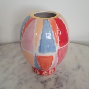 Anthropologie Jesca Small Red Vase